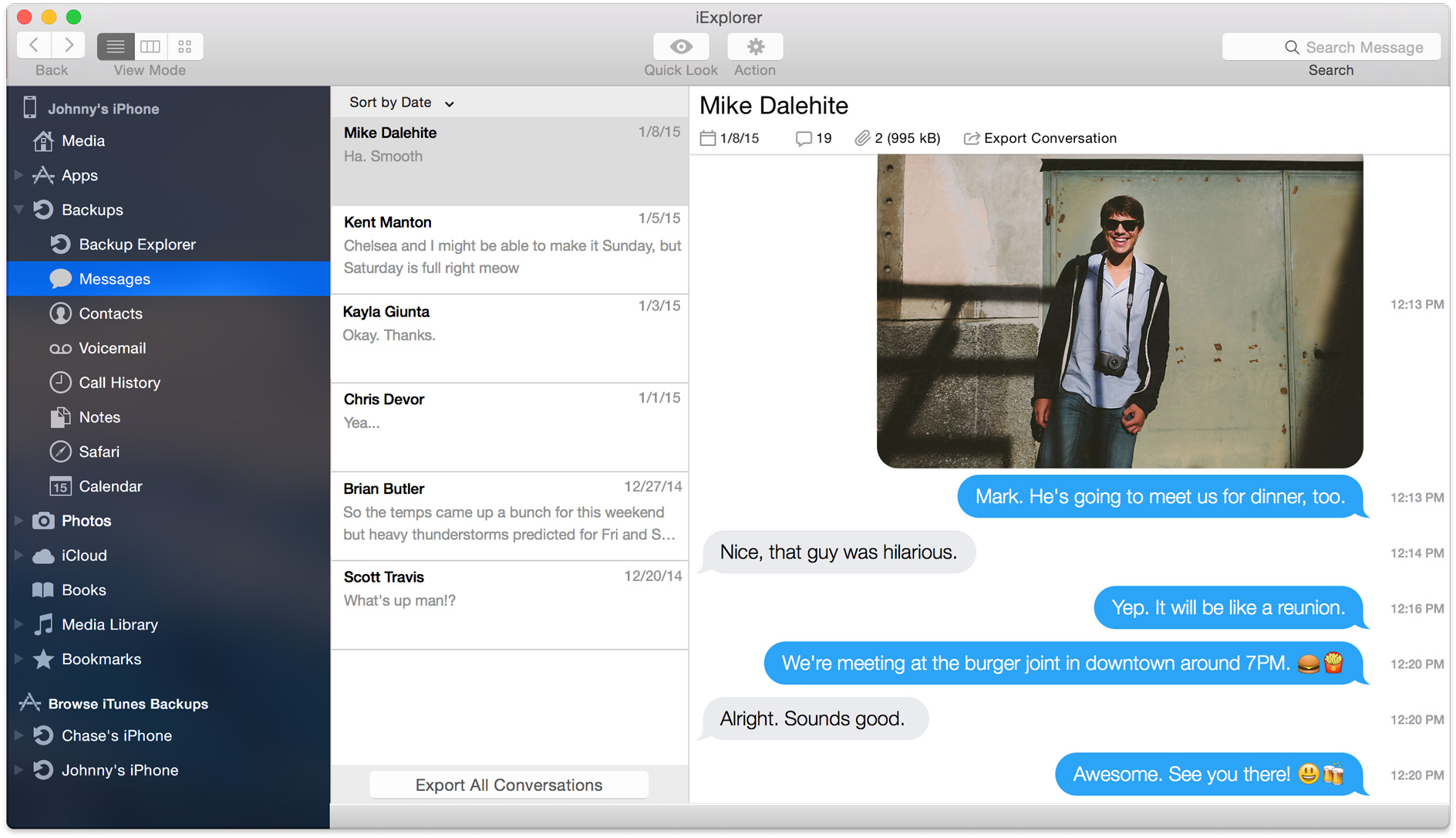 texting app for mac
